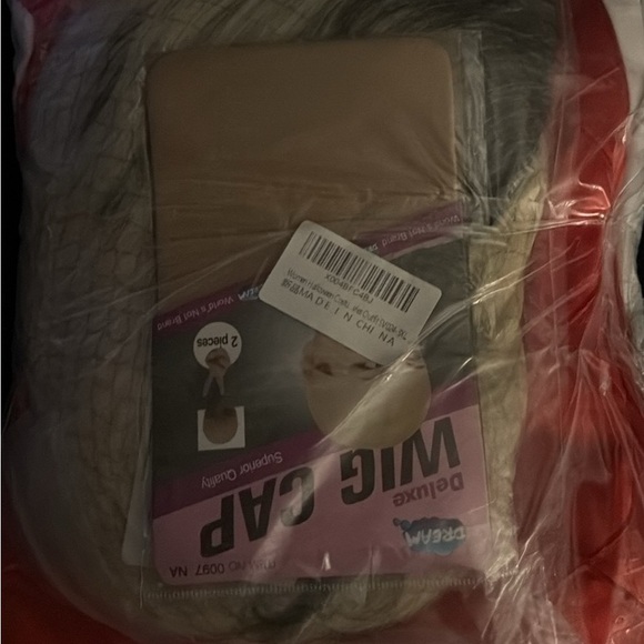 Elegant Red and Black Harlequin Dress Set Halloween costume - Picture 2 of 3